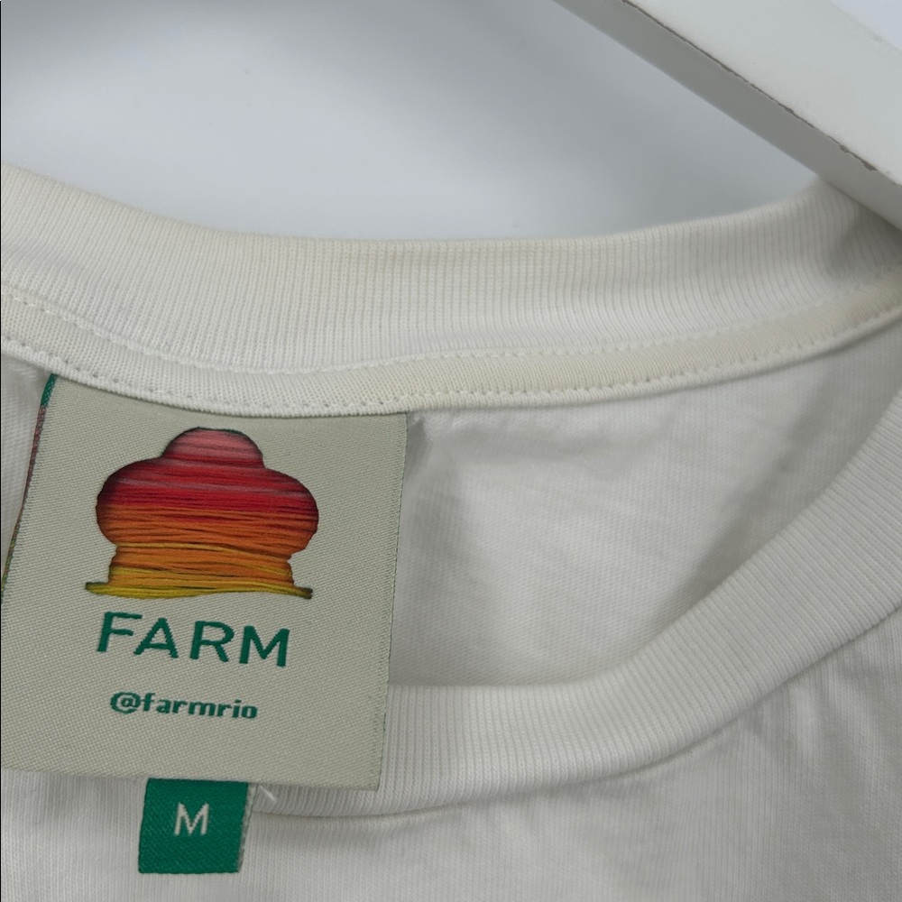 FARM Rio Color Therapy Yellow Optimism T-Shirt Yellow Graphic Size Medium - Picture 8 of 11